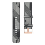 Bracelet de montre en nylon tissé à rayures de 20 mm pour Galaxy Watch 42 mm, Galaxy Active / Active 2, Gear Sport et S2 Classic