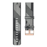Bracelet de montre en nylon tissé à rayures de 22 mm pour Huawei GT / GT2 46 mm, Honor Magic Watch 2 46 mm / Magic