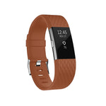 Bracelet de montre de sport réglable à motif de diamants pour FITBIT Charge 2, taille : S, 10,5 x 8,5 cm, S