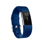 Bracelet de montre de sport réglable à motif de diamants pour FITBIT Charge 2, taille : S, 10,5 x 8,5 cm, S