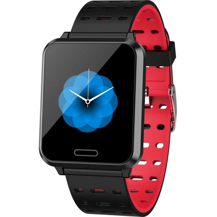 Montre connectée P2 avec écran couleur IPS 1,3 pouce, étanche IP67, compatible avec les notifications, le suivi de la fréquence cardiaque, la surveillance de l'oxygène sanguin, la surveillance de la pression artérielle et le suivi du sommeil.