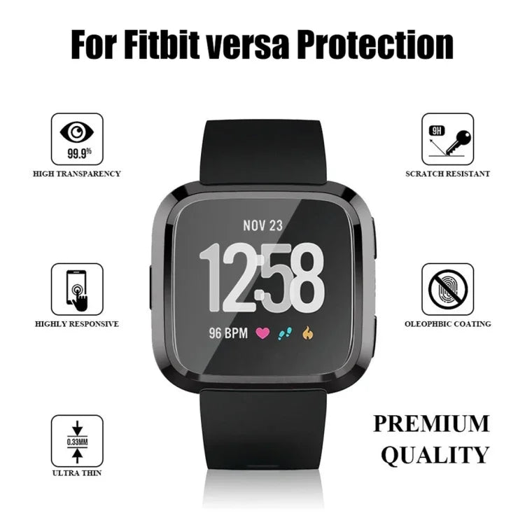Étui de protection souple en TPU pour montre connectée Fitbit Versa