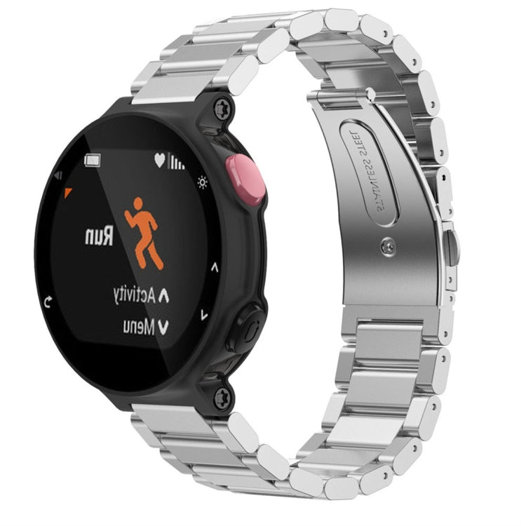 Universal Smart Watch Three Steel Strips Watch Band for Garmin Forerunner 220 / 230 / 235 / 630 / 620 / 735