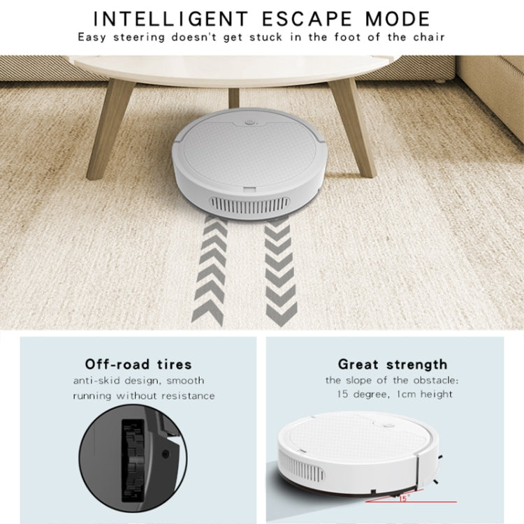 Robot balayeur intelligent BOWAI OB8S pour la maison, OB8S (Blanc), OB8S (Noir)