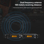 XTUGA IEM1200 Système de moniteur d’oreille sans fil pour chanteur de scène, émetteur