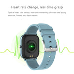 Montre connectée LOKMAT P8 avec écran de 1,4 pouce, étanche, podomètre, suivi du sommeil et de la fréquence cardiaque