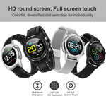 Montre connectée DT28 de 1,54 pouce, étanche IP68, bracelet en silicone, Bluetooth 4.2, notifications d'appels entrants, surveillance de la pression artérielle et paiement sans contact.