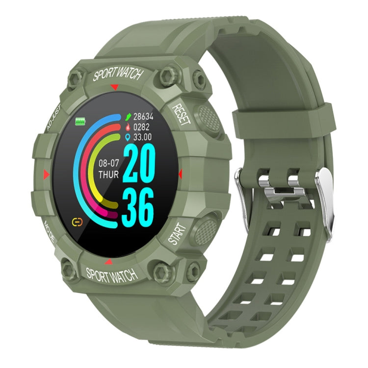 FD68 Montre connectée sport à écran rond couleur 1,3 pouces, support fréquence cardiaque / mode multi-sports, FD68
