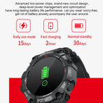 FD68 Montre connectée sport à écran rond couleur 1,3 pouces, support fréquence cardiaque / mode multi-sports, FD68
