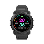 Montre connectée de sport à écran couleur rond de 1,44 pouce FD68S, prend en charge la fréquence cardiaque / le mode multisports, FD68S