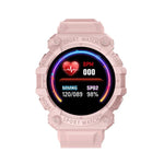 Montre connectée de sport à écran couleur rond de 1,44 pouce FD68S, prend en charge la fréquence cardiaque / le mode multisports, FD68S