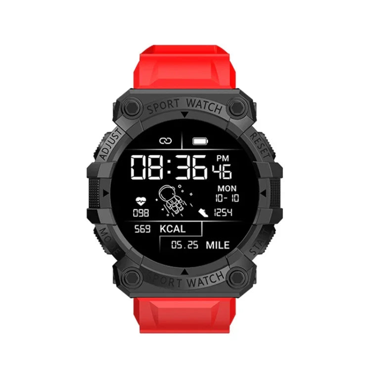 Montre connectée de sport à écran couleur rond de 1,44 pouce FD68S, prend en charge la fréquence cardiaque / le mode multisports, FD68S