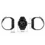 Montre connectée de sport à écran couleur rond de 1,44 pouce FD68S, prend en charge la fréquence cardiaque / le mode multisports, FD68S