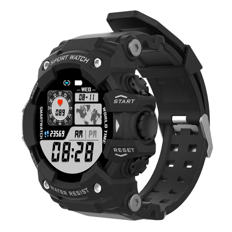 Montre connectée LC11 pour le sport en extérieur avec écran TFT de 1,28 pouce, étanche IP68, compatible avec la surveillance de la fréquence cardiaque et de la pression artérielle