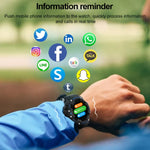Montre connectée LC11 pour le sport en extérieur avec écran TFT de 1,28 pouce, étanche IP68, compatible avec la surveillance de la fréquence cardiaque et de la pression artérielle