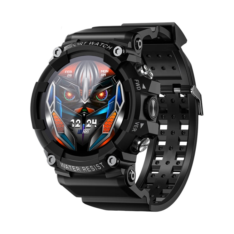 Montre connectée de sport et de fitness LOKMAT ATTACK 3 avec écran TFT de 1,28 pouce, prise en charge des appels Bluetooth, ATTACK 3