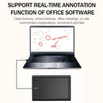 Écran de dessin pour téléphone mobile et tablette 10Moons G10 avec stylet passif 8192 niveaux