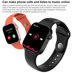 Bracelet connecté T500+MAX avec écran HD de 1,69 pouce, compatible avec les appels Bluetooth et la surveillance de la fréquence cardiaque