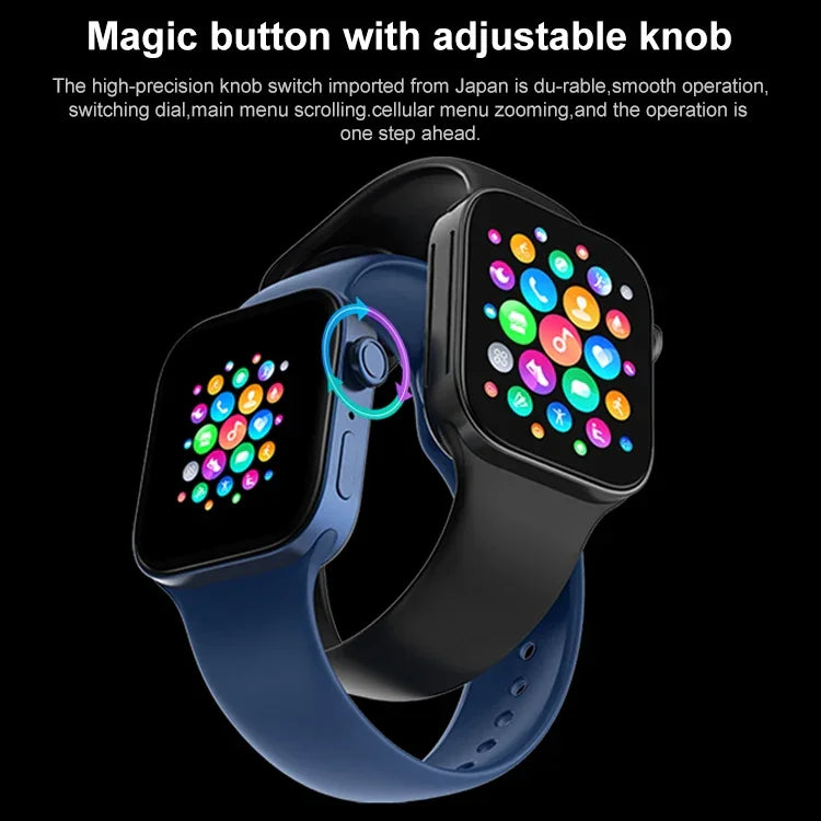 Bracelet connecté T500+MAX avec écran HD de 1,69 pouce, compatible avec les appels Bluetooth et la surveillance de la fréquence cardiaque