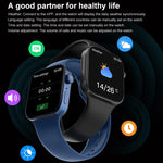 Bracelet connecté T500+MAX avec écran HD de 1,69 pouce, compatible avec les appels Bluetooth et la surveillance de la fréquence cardiaque