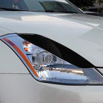 Car ABS Light Eyebrow For Nissan 350Z 2006-2009, For Nissan 350Z 2006-2009