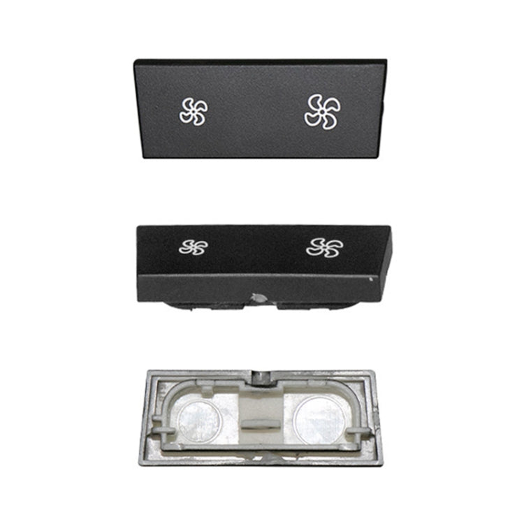 For BMW 3 Series E84 E90 F25 X3 Car Air Conditioner Panel Switch Button Air Volume Key without OFF 6411 9344 143-MA, Air Volume Key