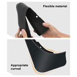 For Volkswagen Touareg 2011-2018 4pcs/Set Car Auto Soft Plastic Splash Flaps Fender Guard, For Volkswagen Touareg 2011-2018