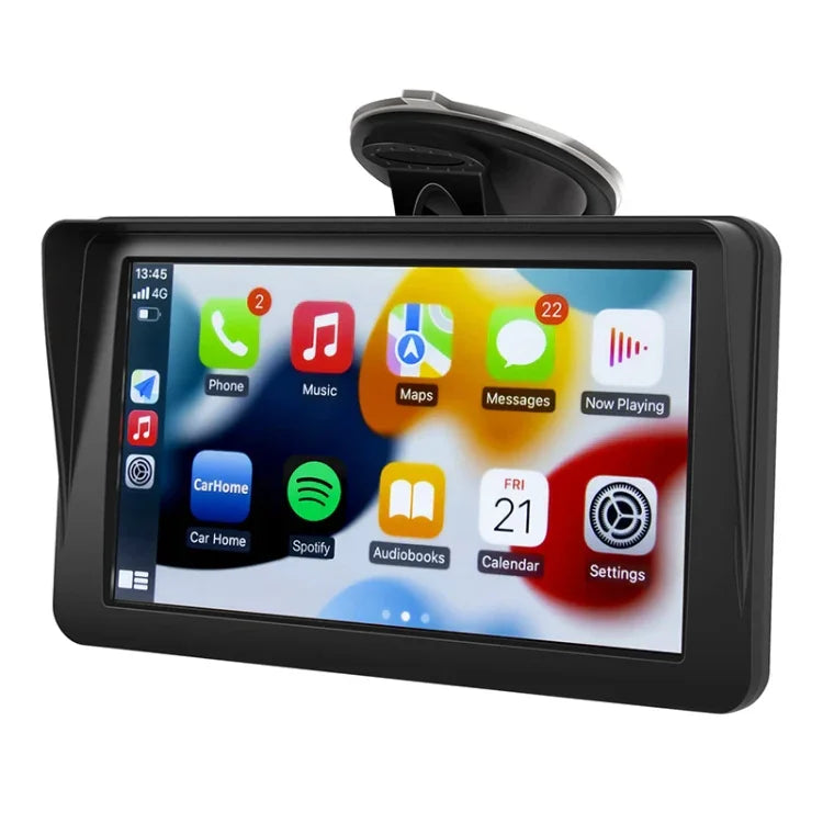 P701S Navigateur Voiture Portable Écran Tactile 7 pouces Sans Fil Smart CarPlay Bluetooth Image de Recul, P701S