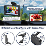 P701S Navigateur Voiture Portable Écran Tactile 7 pouces Sans Fil Smart CarPlay Bluetooth Image de Recul, P701S