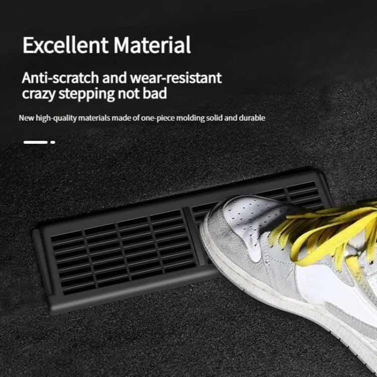 For Tesla Model Y 2pcs / Set Buckle Style Air Outlet Protective Cover Under Car Seat, Air Outlet Protective Cover