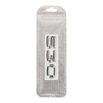 Car Number 530 Metal Personalized Decorative Stickers, Size: 8 x 2.5 x 0.5cm, Number 530