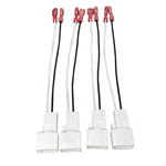 4pcs Car Audio Conversion Harness Connector Subwoofer Speaker Wiring Adapter for Toyota / Mitsubishi / Subaru, For Toyota / Mitsubishi / Subaru