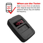 WOYO PL001 Car Remote Control Tester 10-1000MHZ RF IR Infrared Wireless Digital Frequency Tester for Truck Door Key Remote Clone, PL001
