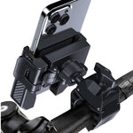 Support de téléphone antidérapant en fibre de carbone pour vélo et trottinette