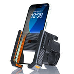 Support de téléphone antidérapant en fibre de carbone pour vélo et trottinette