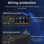 Autoradio MP5 de 4 pouces, 800x480P, compatible FM, Bluetooth et carte SD avec télécommande, F7805C