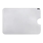 100pcs Protège-cartes en aluminium anti-vol avec protection RFID, Taille : 9,1*6,3cm, Protection RFID 100pcs