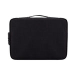 Sac de rangement étanche en polyester multi-couches ZJ02 pour documents et ordinateur portable, avec serrure à code, compatible avec toutes tailles d'ordinateurs portables