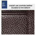 6023 Sac bandoulière croisé pour homme en cuir de vachette pleine fleur à texture litchi décontracté, Rouge, Marron, Noir, Café