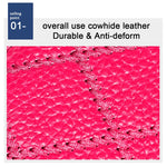 KB213 Portefeuille Pochette en cuir de vachette texturé diamant à fermeture éclair, double rangée, forme d'orgue, multiples fentes pour cartes, anti-RFID pour femmes, KB213 Bleu, KB213 Rose Clair, KB213 Rose Rouge, KB213 Noir, KB213 Rose