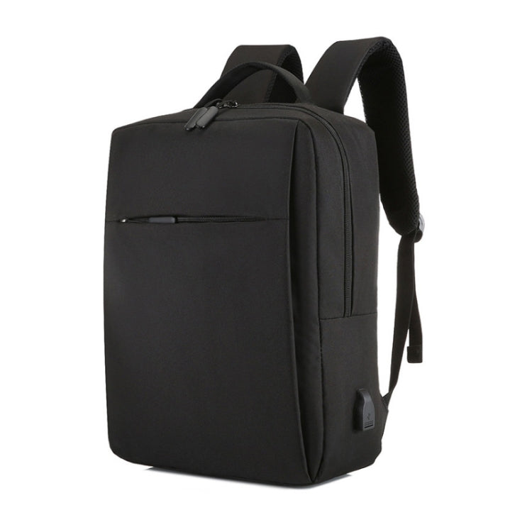 Sac à dos business casual en tissu Oxford imperméable grande capacité POFOKO avec design de charge USB externe pour ordinateurs portables 15,6 pouces
