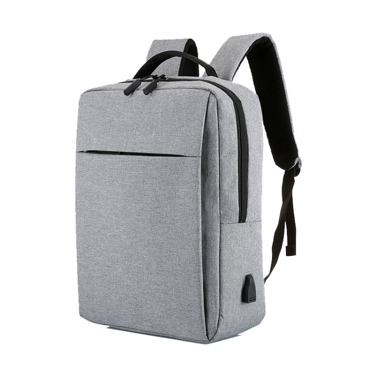 Sac à dos business casual en tissu Oxford imperméable grande capacité POFOKO avec design de charge USB externe pour ordinateurs portables 15,6 pouces
