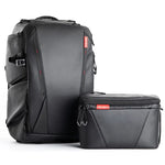 Sac à dos double bandoulière étanche et antichoc 2 en 1 PGYTECH P-CB-020 + sac bandoulière simple, P-CB-020
