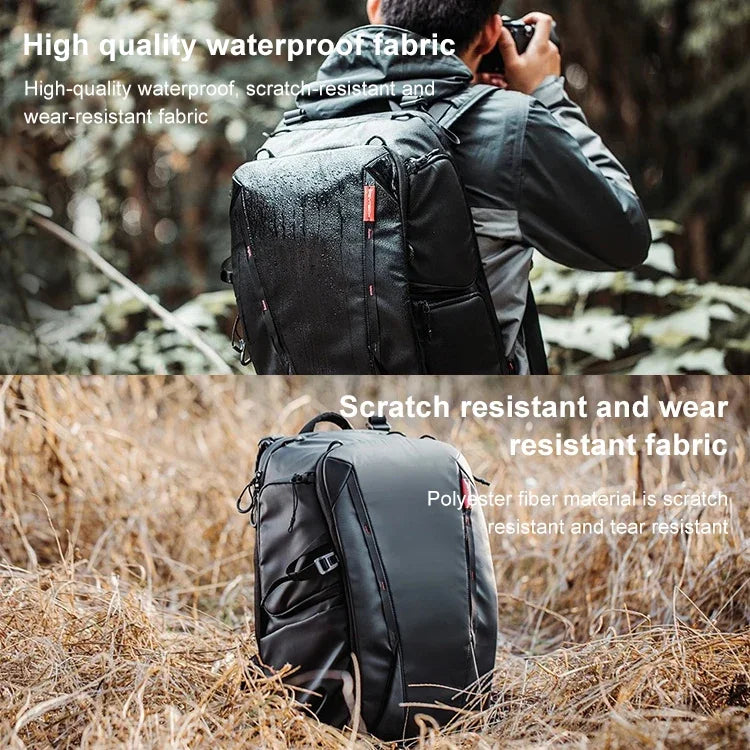 Sac à dos double bandoulière étanche et antichoc 2 en 1 PGYTECH P-CB-020 + sac bandoulière simple, P-CB-020