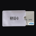 10 Étuis en Aluminium Anti-RFID pour Cartes de Crédit, Carte d'Identité, Carte Bancaire, Taille : 9.1*6.3cm, RFID 10pcs