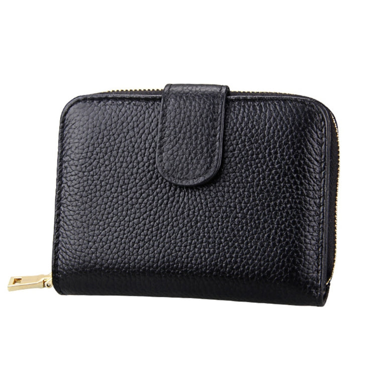 KB132 Portefeuille multifonction en cuir pleine fleur de vachette pour femme, porte-cartes/porte-permis de conduire avec RFID