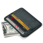 Portefeuille Pochette en Cuir de Vachette XIAO YUAN XIANG avec 6 Emplacements pour Cartes, Porte-monnaie, Taille : 10.7cm x 8.7cm, Livraison Couleur Aléatoire, 6 Emplacements pour Cartes