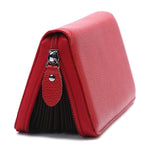Portefeuille Femme Grande Capacité Antimagnétique RFID Texture Litchi 902 avec Emplacements pour Cartes et Sac Téléphone