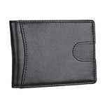 Portefeuille en Cuir Texture Crazy Horse Mini Antimagnétique RFID 9602, 9602