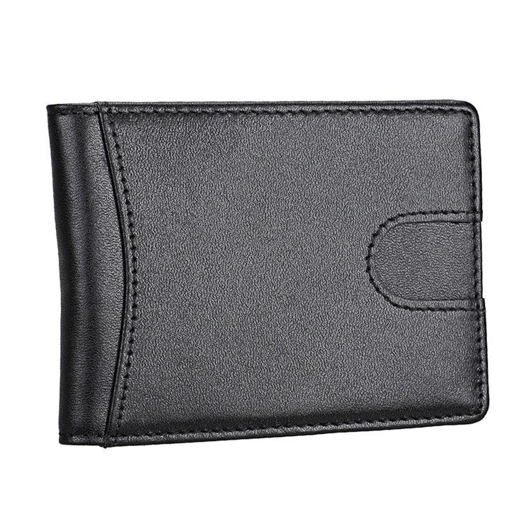Portefeuille en Cuir Texture Crazy Horse Mini Antimagnétique RFID 9602, 9602